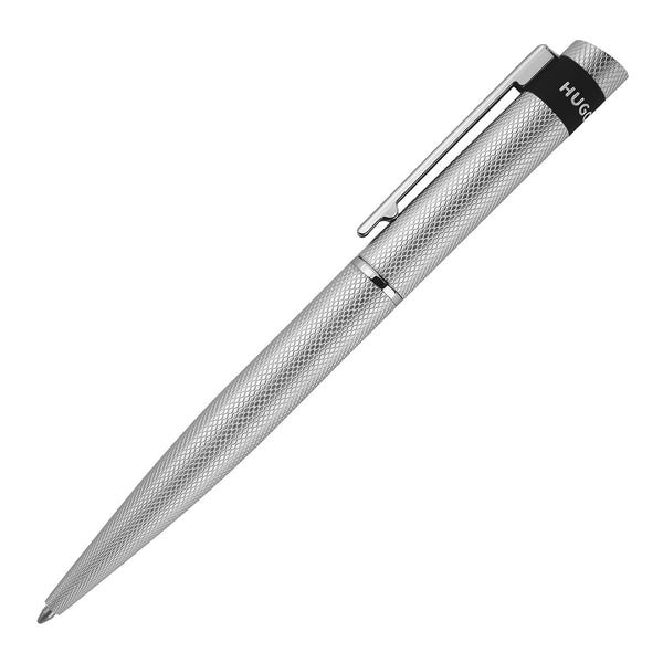 HUGO BOSS, Stylo-bille Loop Diamond, chrome