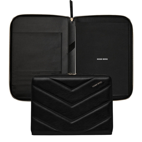HUGO BOSS, Document Holder Triga, A4, black