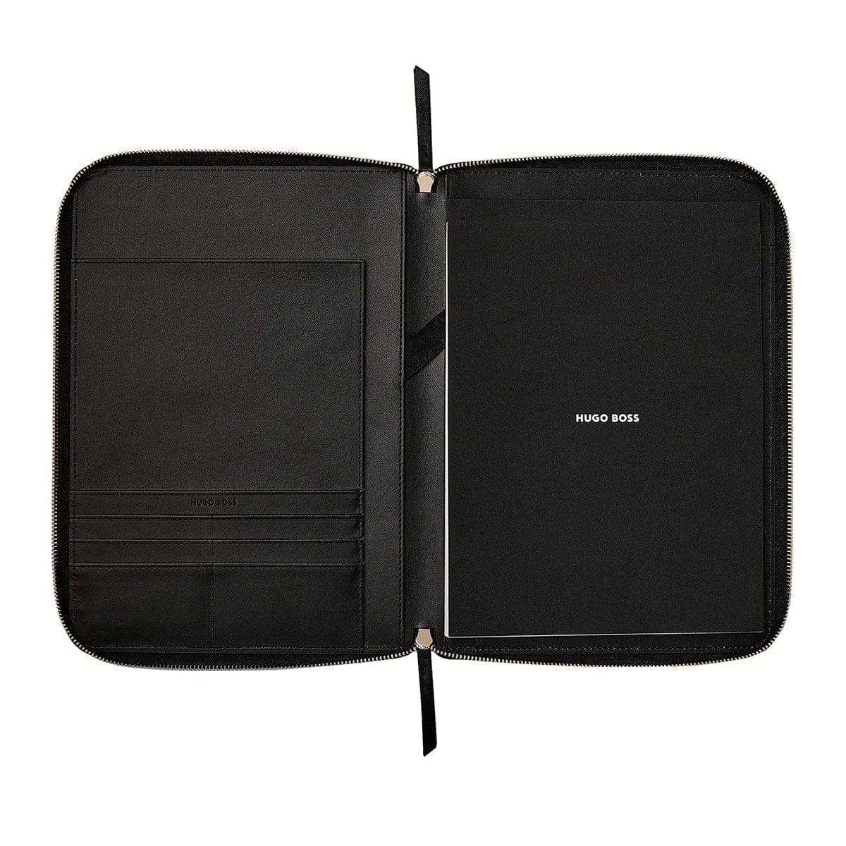 HUGO BOSS Schreibmappe Triga A4 schwarz-3