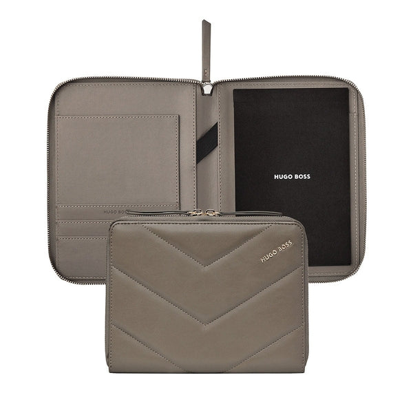 HUGO BOSS, porte-documents Triga, A5, taupe