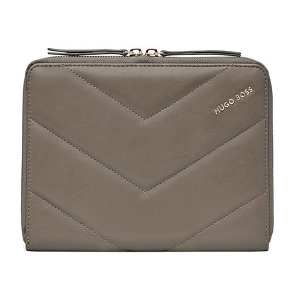 HUGO BOSS Schreibmappe Triga A5 Taupe-2