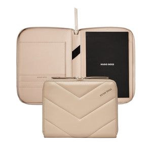 HUGO BOSS Schreibmappe Triga A5 beige-1