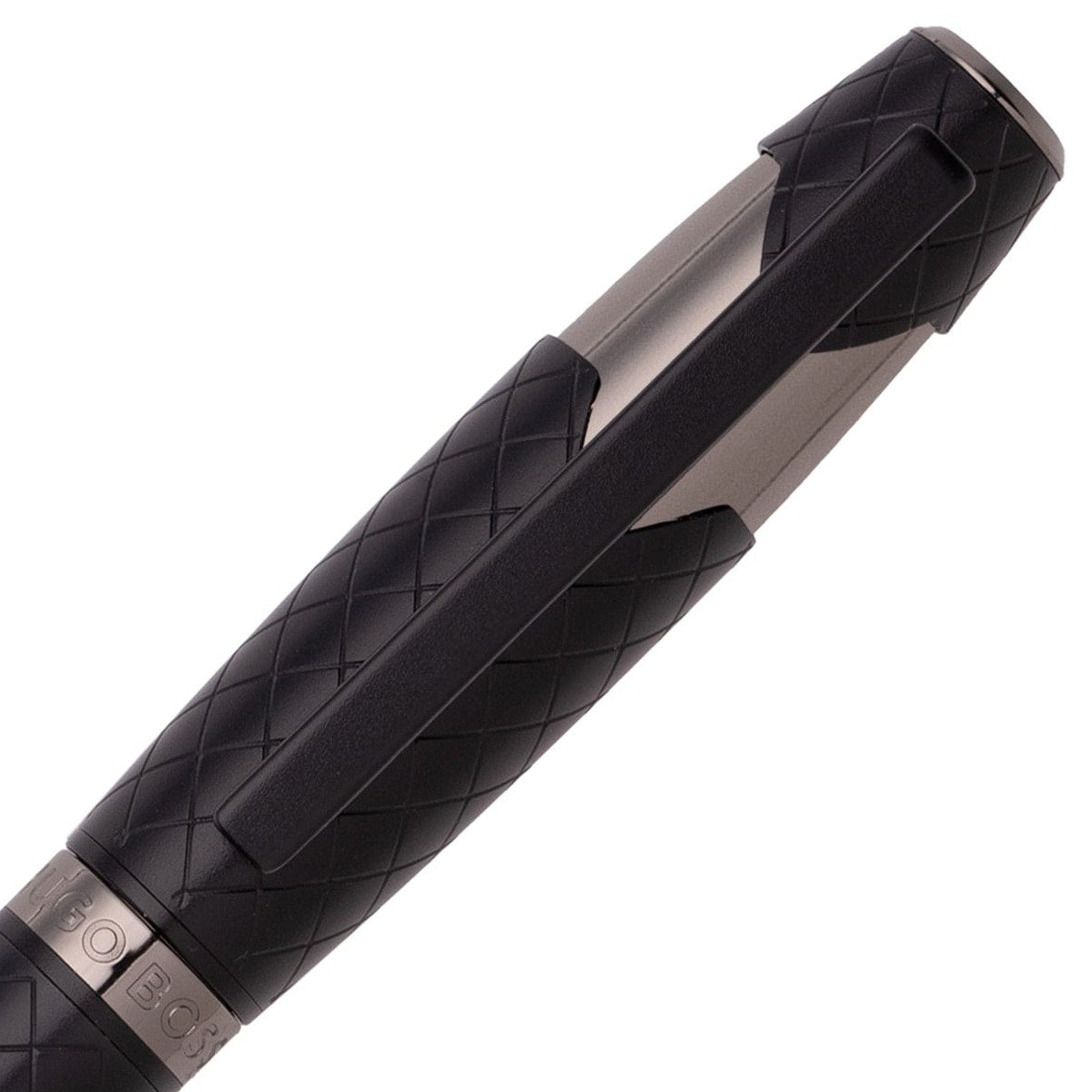 HUGO BOSS Kugelschreiber Chevron schwarz-3