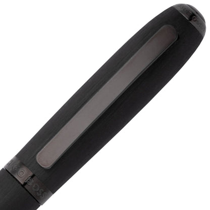 HUGO BOSS Kugelschreiber Contour gebürstet schwarz-3