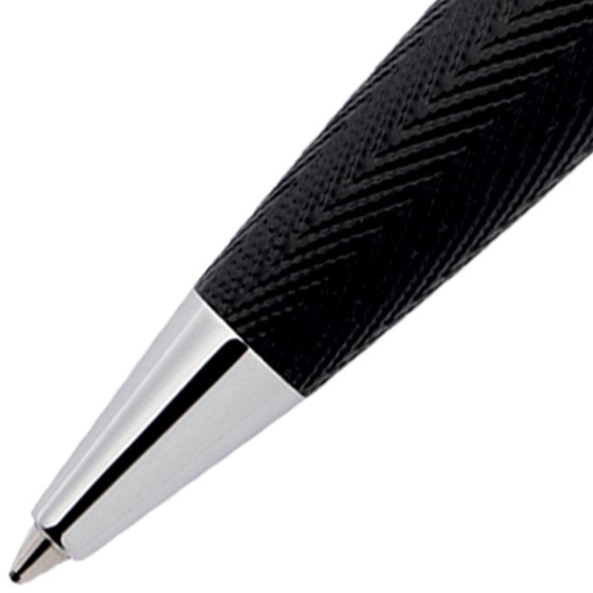 HUGO BOSS, Kugelschreiber, Formation Herringbone, chrom-2