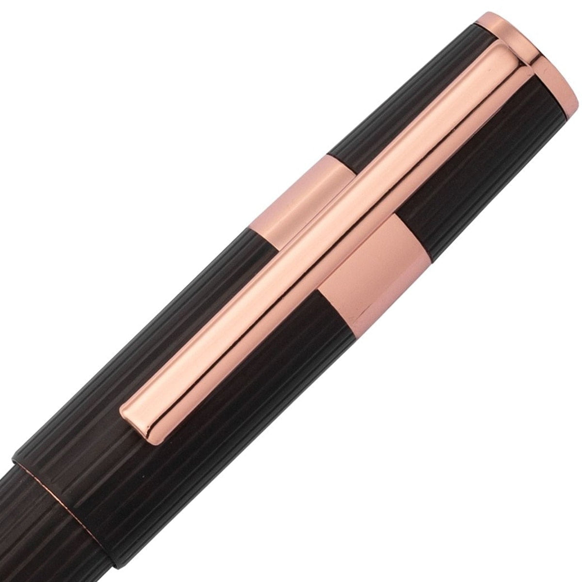 HUGO BOSS Kugelschreiber Gear Pinstripe Schwarz/Rose-3