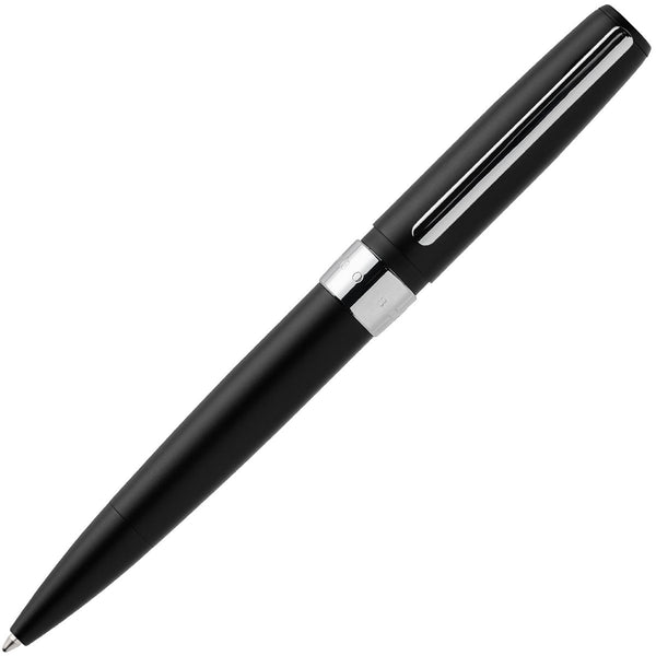 HUGO BOSS, Kugelschreiber Halo Chrome, schwarz