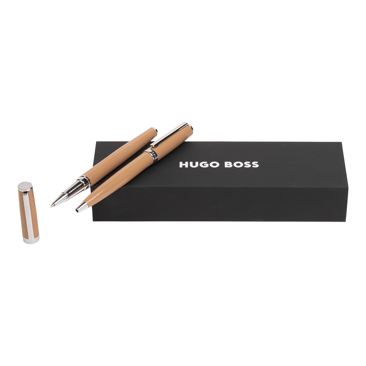 HUGO BOSS Kugelschreiber / Tintenroller Gear Icon Camel-1