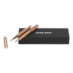 HUGO BOSS Kugelschreiber / Tintenroller Gear Icon Camel-1