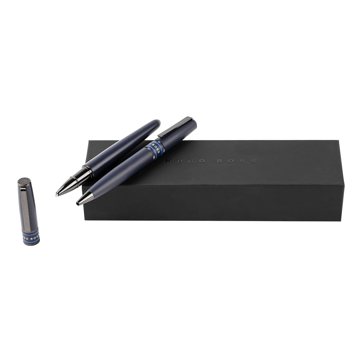 HUGO BOSS Kugelschreiber / Tintenroller Gear Illusion blau-1