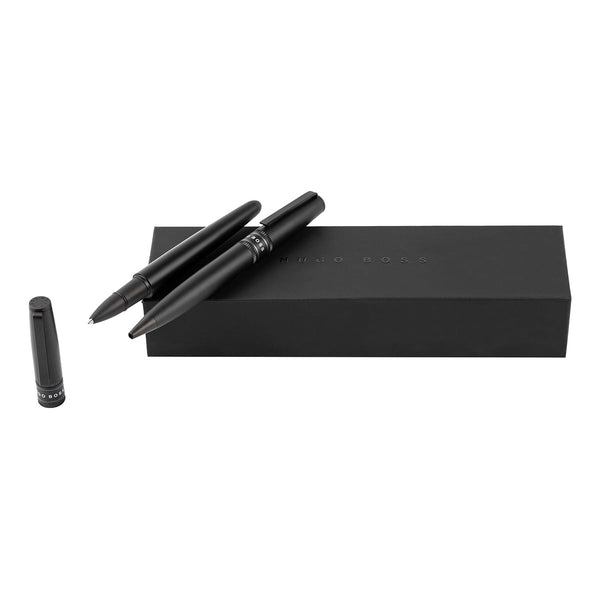 HUGO BOSS, Schreibset Gear Illusion, schwarz