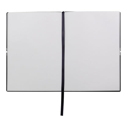 HUGO BOSS, Notizbuch Elegance Storyline, A5 blanko weiss, dunkelblau-4