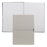 HUGO BOSS, Notizbuch Elegance Storyline, A5 liniert weiss, grau-1