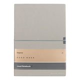 HUGO BOSS, Notizbuch Elegance Storyline, A5 liniert weiss, grau-2