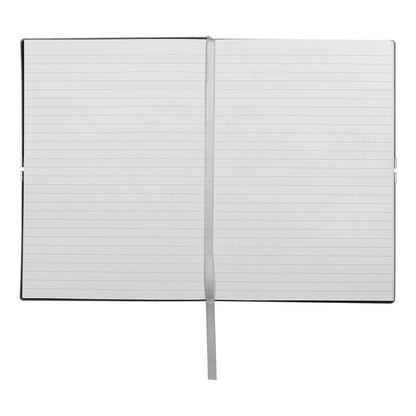 HUGO BOSS, Notizbuch Elegance Storyline, A5 liniert weiss, grau-4
