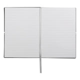 HUGO BOSS, Notizbuch Elegance Storyline, A5 liniert weiss, grau-4