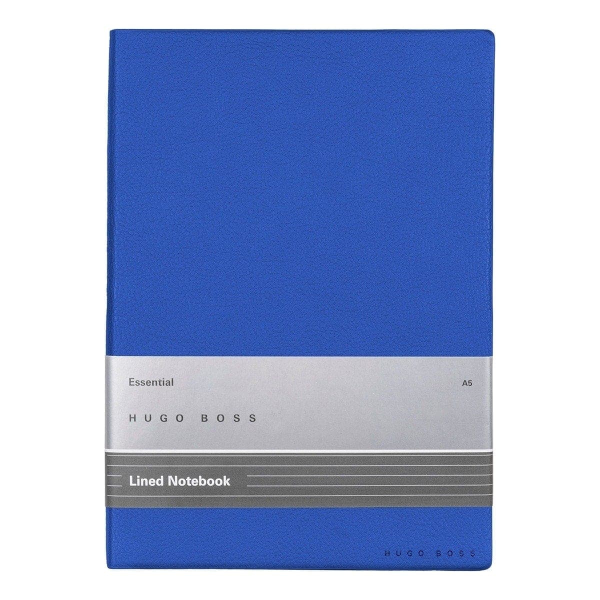 HUGO BOSS, Notizbuch Essential Storyline, A5 liniert weiss, blau-2