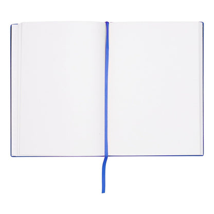 HUGO BOSS, Notizbuch Essential Storyline, A5 blanko weiss, blau-4