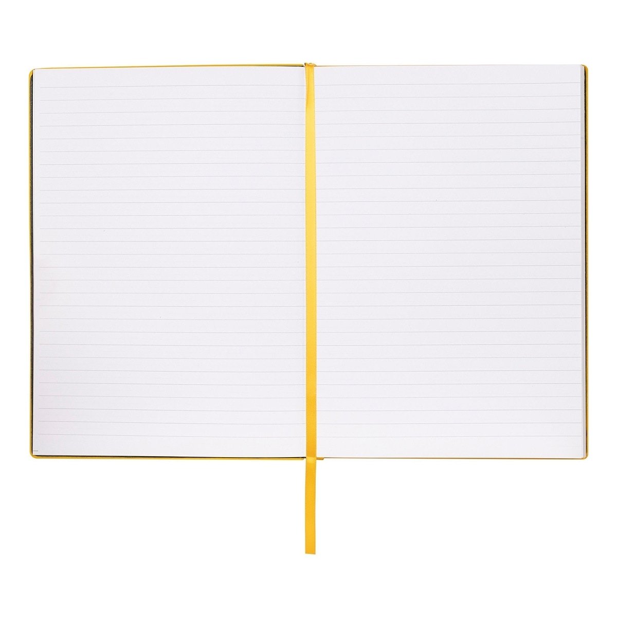 HUGO BOSS, Notizbuch Essential Storyline, A5 liniert weiss, gelb-4