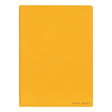 HUGO BOSS, Notizbuch Essential Storyline, A5 blanko weiss, gelb-3