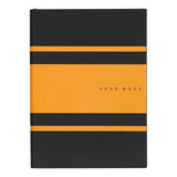 HUGO BOSS, Notizbuch Essential Gear, A5 dotted weiss, gelb-3