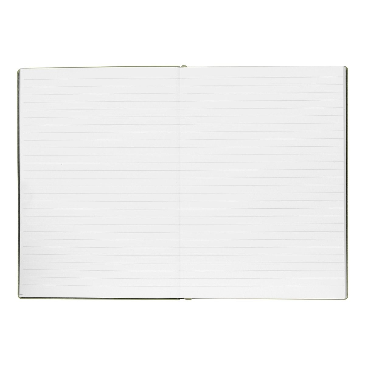 HUGO BOSS, Notizbuch Essential Storyline, A5 liniert weiss, khaki-4