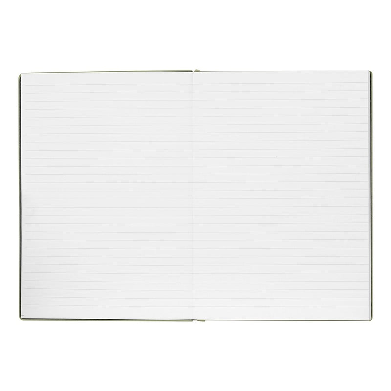 HUGO BOSS, Notizbuch Essential Storyline, A5 liniert weiss, khaki-4