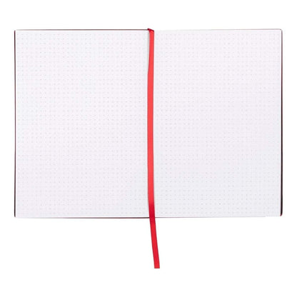 HUGO BOSS, Notizbuch Essential Storyline, A5 dotted weiss, rot-4