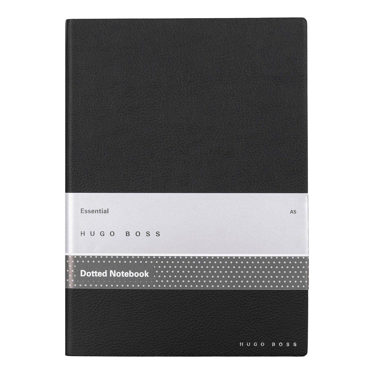 HUGO BOSS, Notizbuch Essential Storyline, A5 dotted weiss, schwarz-2