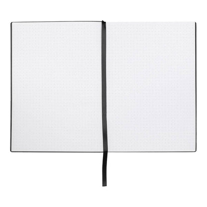HUGO BOSS, Notizbuch Essential Storyline, A5 dotted weiss, schwarz-4