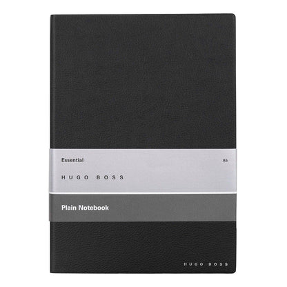 HUGO BOSS, Notizbuch Essential Storyline, A5 blanko weiss, schwarz-2