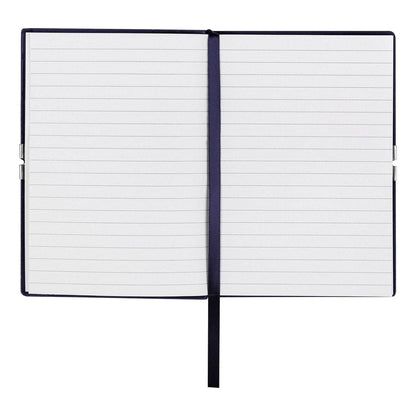 HUGO BOSS, Notizbuch Elegance Storyline, A6 liniert weiss, dunkelblau-4