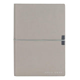 HUGO BOSS, Notizbuch Elegance Storyline, A6 liniert weiss, grau-3