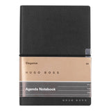 HUGO BOSS, Notizbuch Elegance Storyline, A6 agenda weiss, schwarz-2