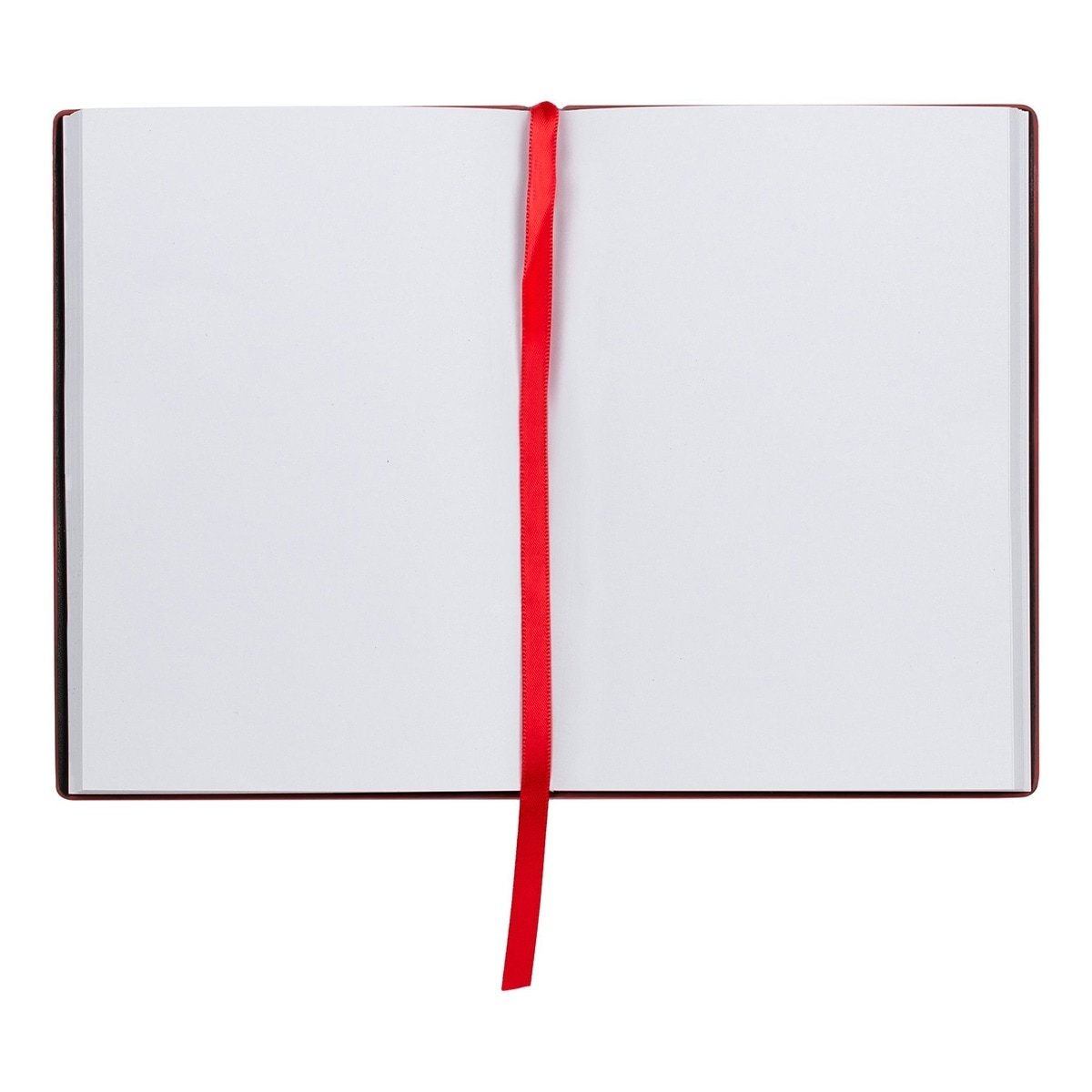HUGO BOSS, Notizbuch Essential Storyline, A6 blanko weiss, rot-4