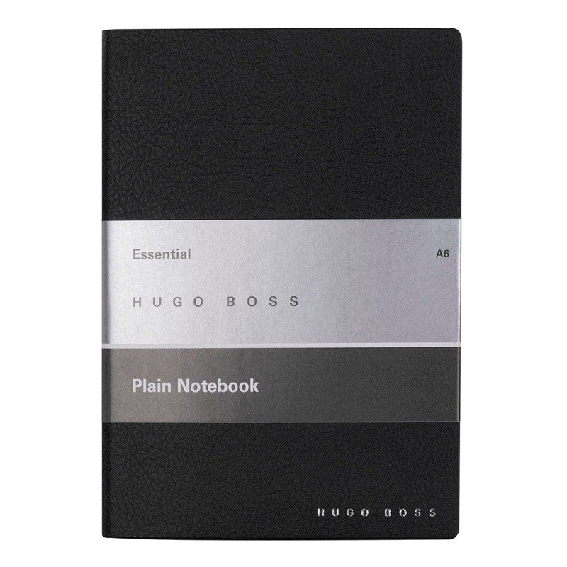 HUGO BOSS, Notizbuch Essential Storyline, A6 blanko weiss, schwarz-2