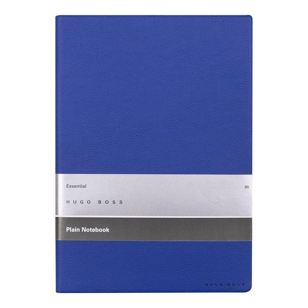 HUGO BOSS, Notizbuch Essential Storyline, B5 blanko weiss, blau-2