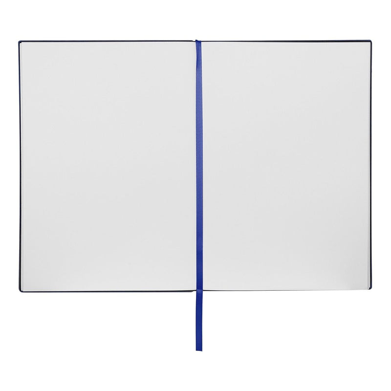 HUGO BOSS, Notizbuch Essential Storyline, B5 blanko weiss, blau-4