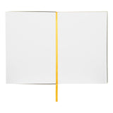 HUGO BOSS, Notizbuch Essential Storyline, B5 blanko weiss, gelb-4