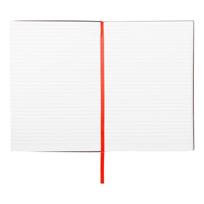 HUGO BOSS, Notizbuch Essential Storyline, B5 liniert weiss, rot-4