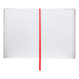 HUGO BOSS, Notizbuch Essential Storyline, B5 blanko weiss, rot-4