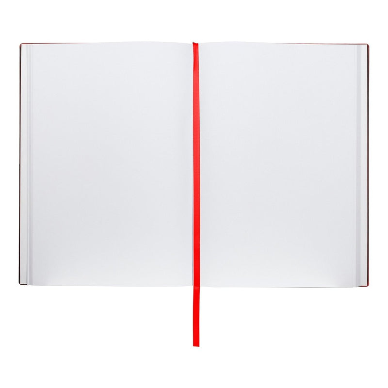 HUGO BOSS, Notizbuch Essential Storyline, B5 blanko weiss, rot-4