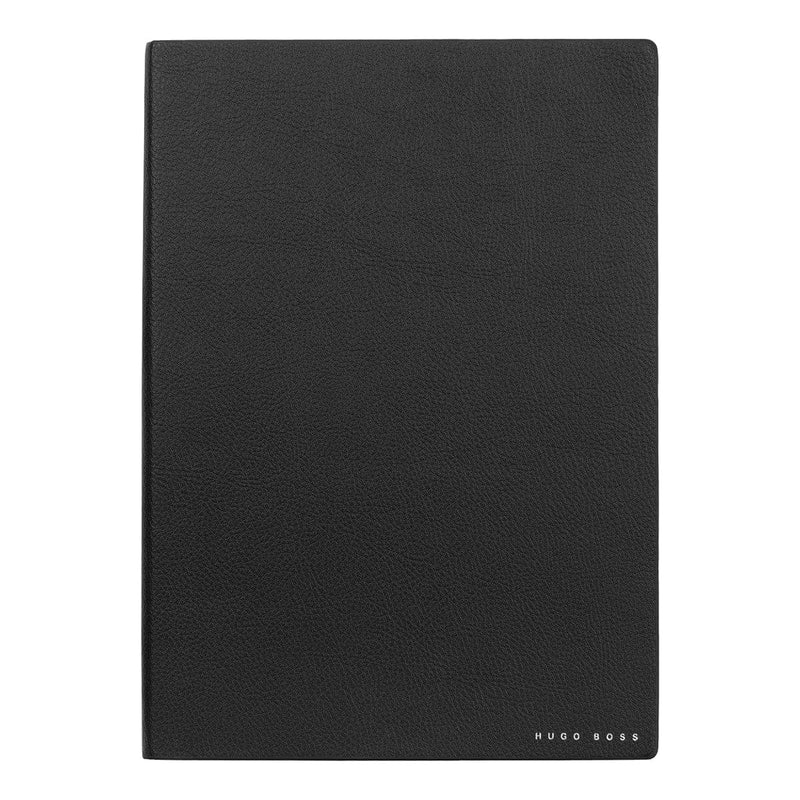 HUGO BOSS, Notizbuch Essential Storyline, B5 liniert weiss, schwarz-3