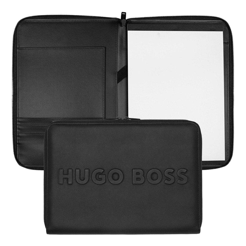 HUGO BOSS Schreibmappe Label A4 schwarz-2