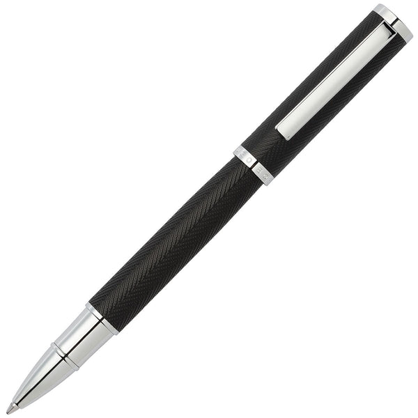 HUGO BOSS, Tintenroller Formation Herringbone, chrom