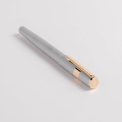 HUGO BOSS Tintenroller Gear Pinstripe Silber/Gold-8