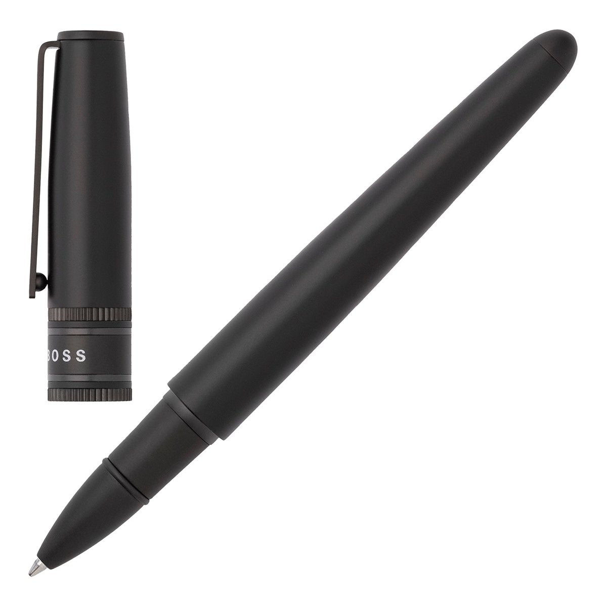 HUGO BOSS, Tintenroller Illusion Gear, schwarz-8