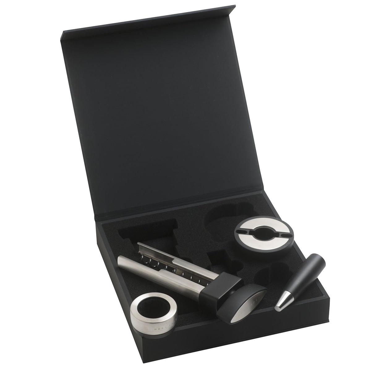 HUGO BOSS Weinset Set Grau/Schwarz-1