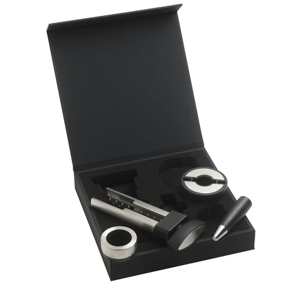 HUGO BOSS Weinset Set Grau/Schwarz-1