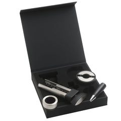 HUGO BOSS, Wine set, grey/black